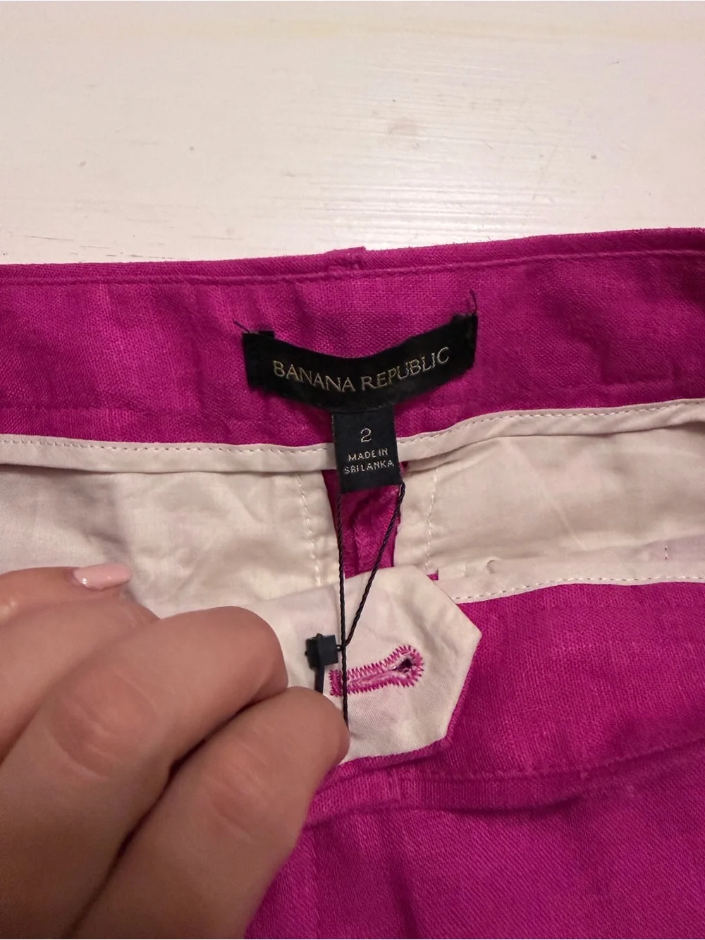 Banana Republic Linen Blend Trousers